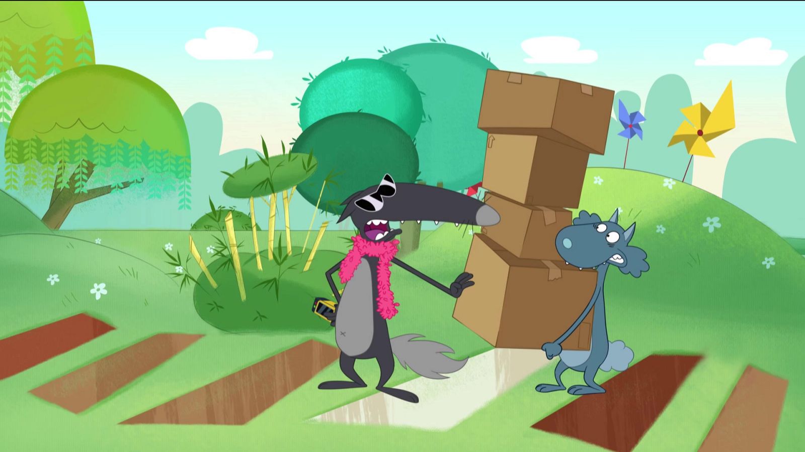 El lobo que quería ser una estrella - Lobo | Ver