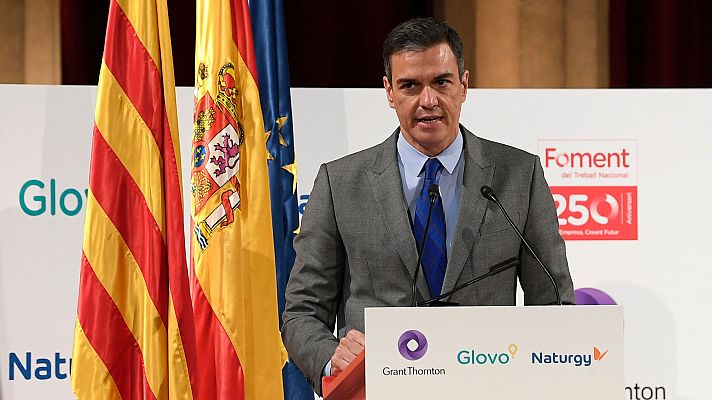 Informativo 24h - Sánchez aboga desde Cataluña por "la concordia y el reencuentro"