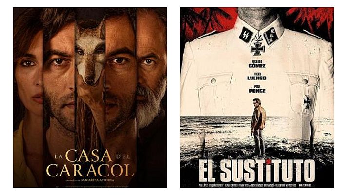 Telediario 1 - En el Festival de Málaga, se presentan dos películas con sello RTVE: 'La casa de caracol' y 'El sustituto'