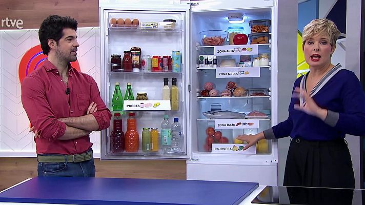 Como sapiens - Tania Llasera nos enseña cómo ordenar la nevera correctamente