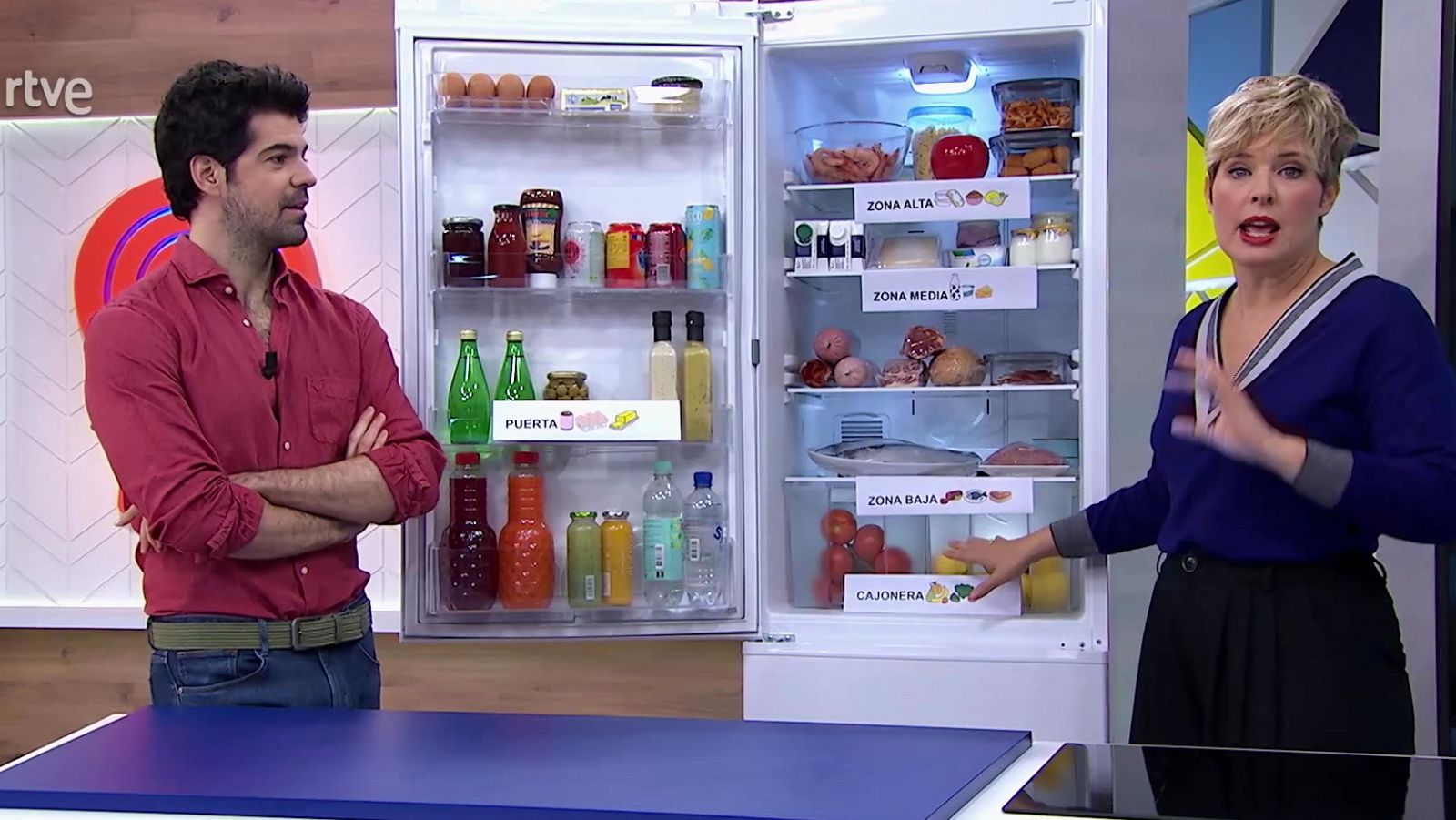 Tania Llasera nos ense�a c�mo ordenar la nevera correctamente