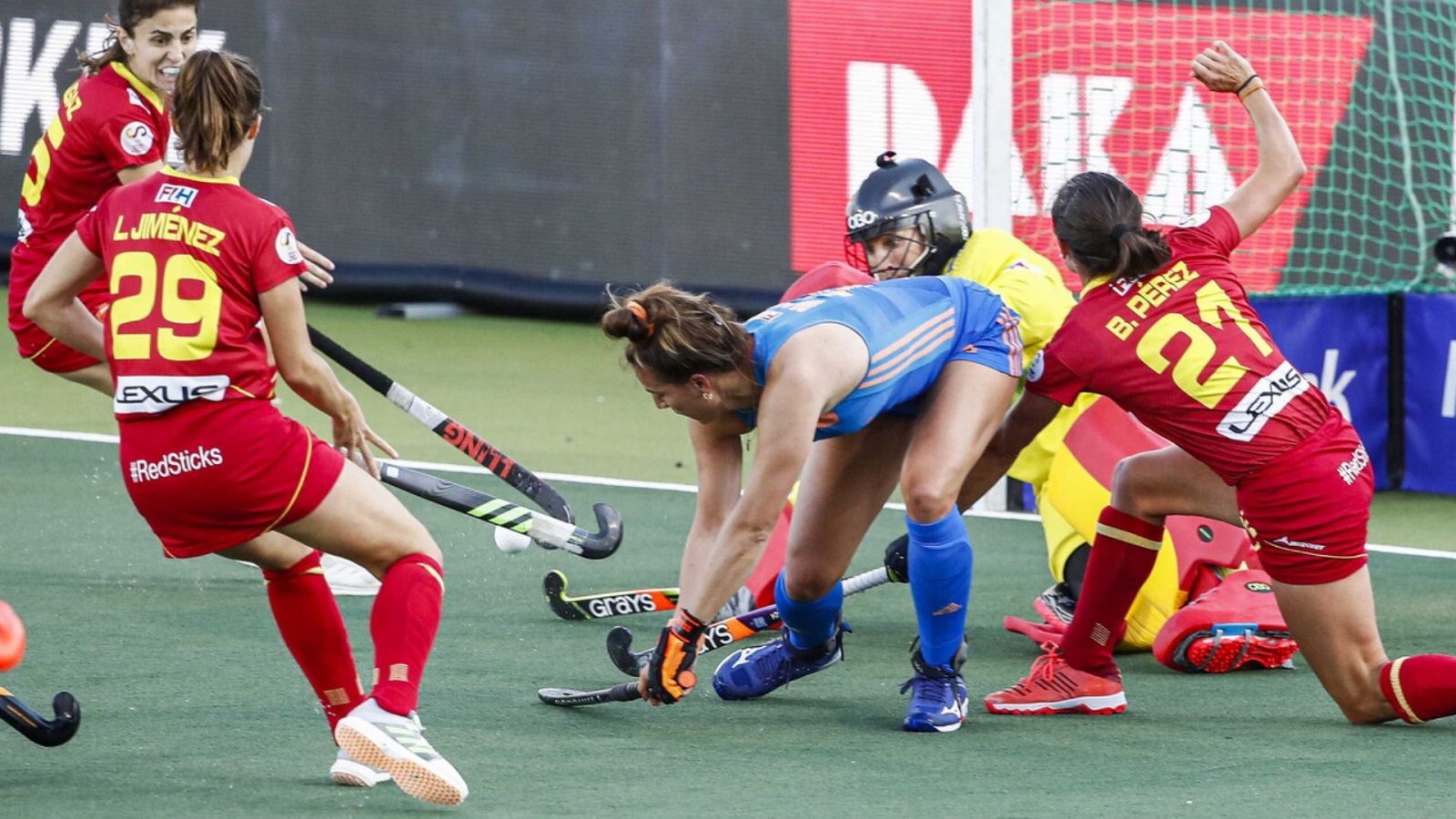 Hockey hierba - Campeonato de Europa femenino: España - Países Bajos - ver ahora