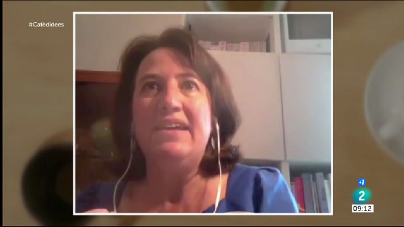 Cafè d'idees - Elisenda Paluzie: "ERC ha d'aclarir els seus posicionaments"