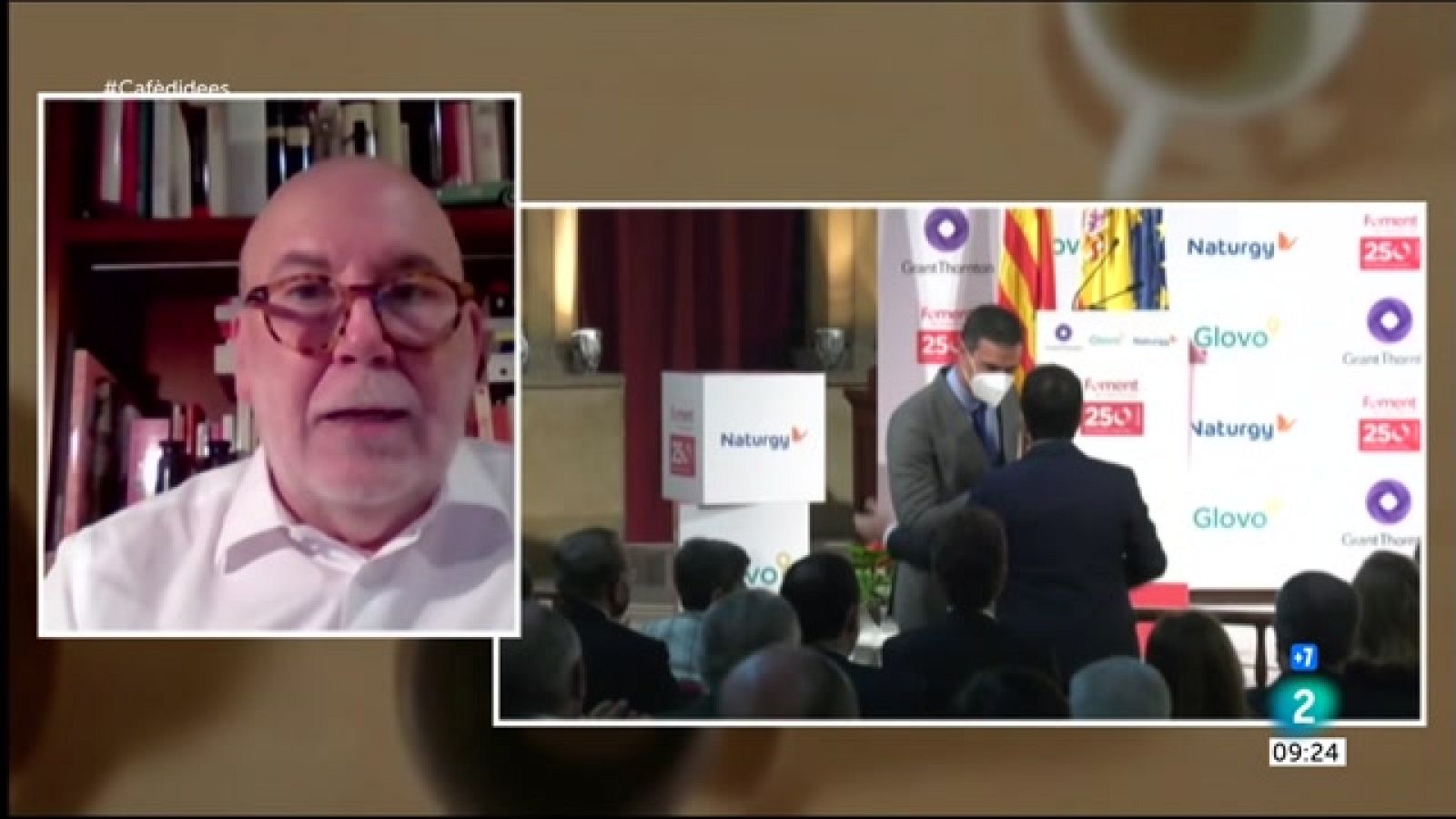 Cafè d'idees - Les bambolines de la trobada entre Sánchez i Aragonès