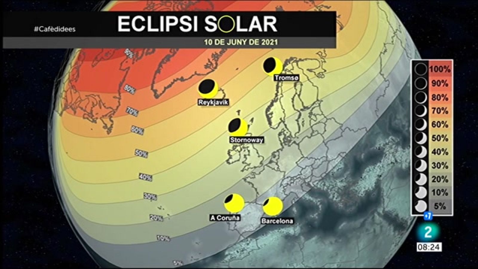 El Temps - Eclipsi de sol aquest dijous 10 de juny | Veure