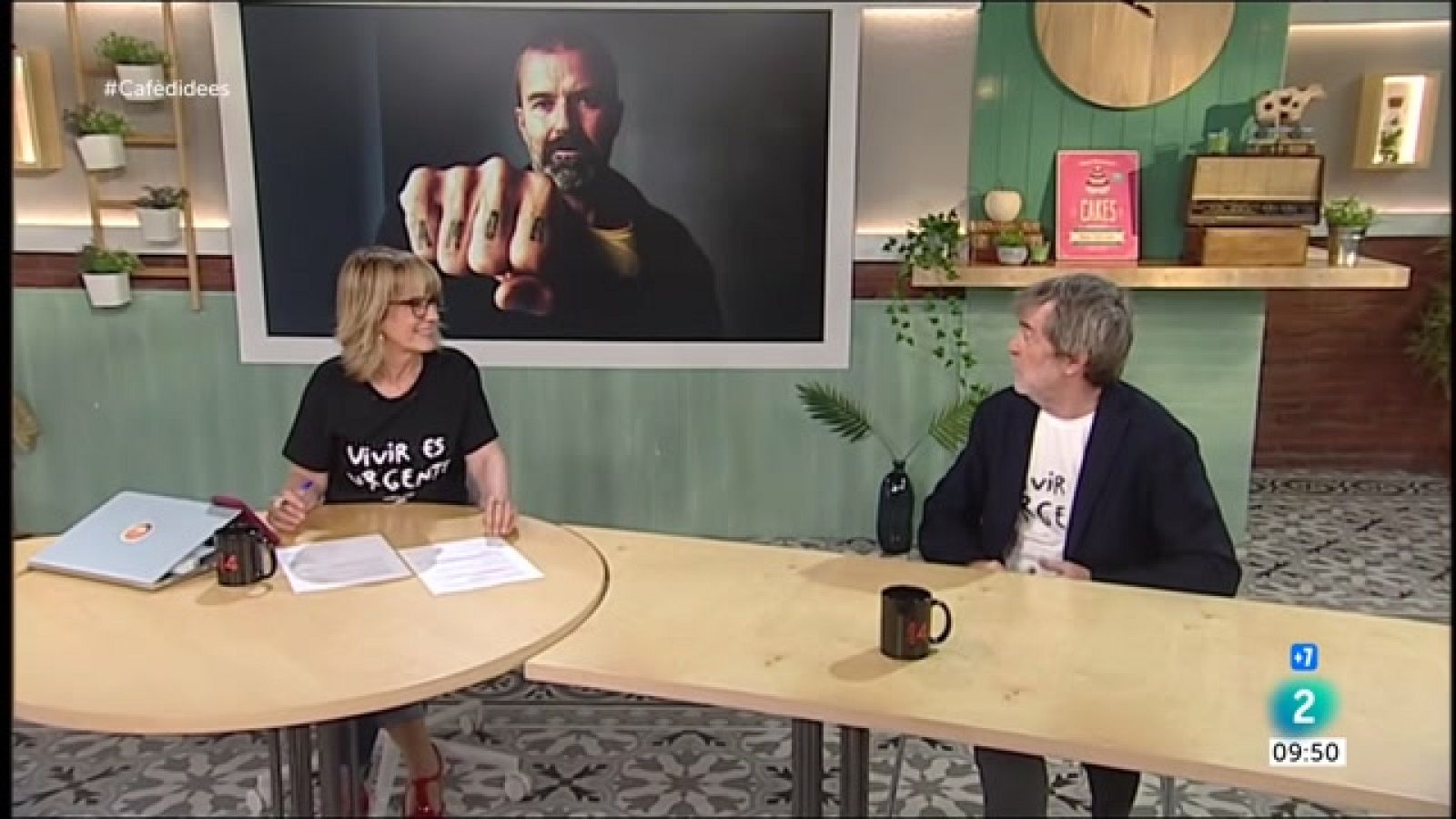 Cafè d'idees - Descobrim 'La camiseta de Pau'