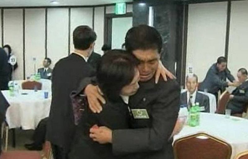 Reunión de las familias separadas por la guerra de Corea