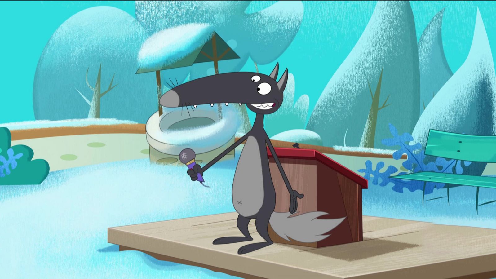 El lobo que quería vivir la gran aventura 2ª Parte - Lobo | Ver