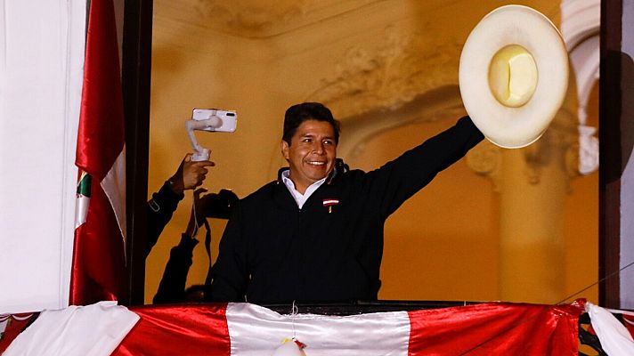 Informativo 24h - Castillo se autoproclama vencedor de elecciones en Perú