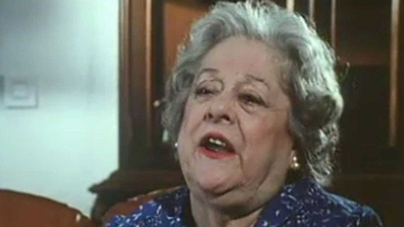 25 años de la muerte de la actriz Rafaela Aparicio