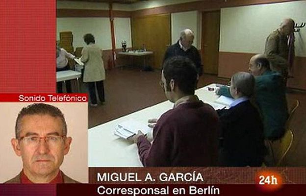  - Los alemanes empiezan a votar