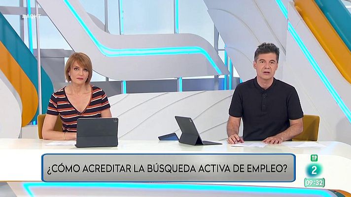 Aquí hay trabajo - Cómo acreditar la búsqueda activa de empleo