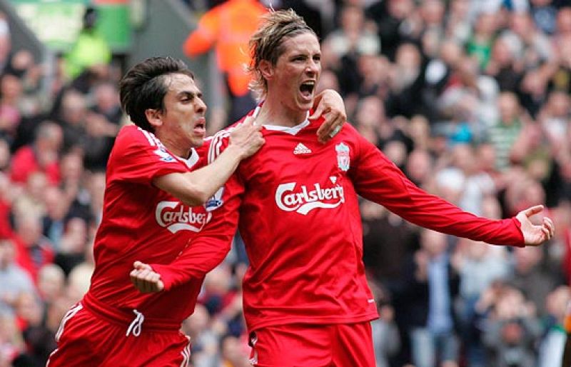 El Liverpool golea en Anfield