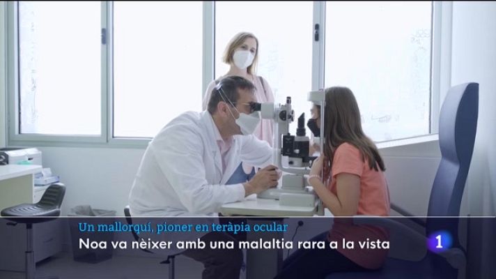 Informatiu Balear - Milloren la visió a una nina que va néixer pràcticament cega