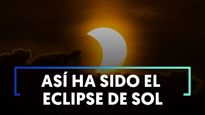 Modo Digital - ECLIPSE SOLAR con "ANILLO DE FUEGO", un auténtico espectáculo natural | RTVE Noticias