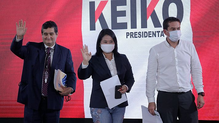 Telediario 1 - La Fiscalía peruana pide cárcel para Fujimori en pleno recuento electoral