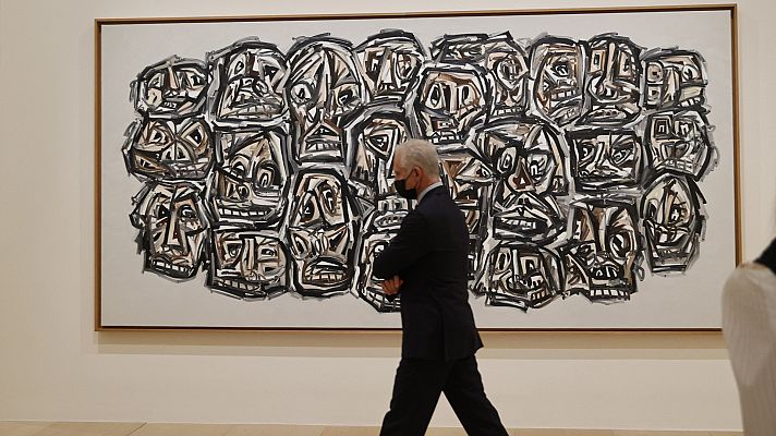 Telediario 1 - El Museo Guggenheim abre las puertas a 'La línea del ingenio'