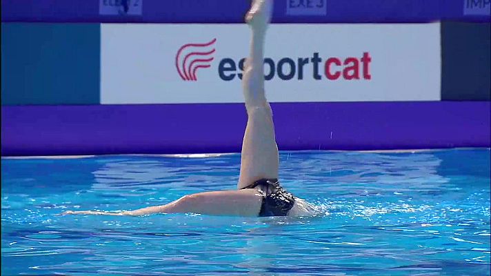 Natación - Final World Series. Final rutina técnica solo masculino