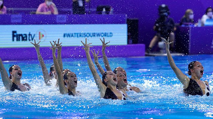 Telediario 1 - España busca el billete para Tokio en el Preolímpico de Barcelona