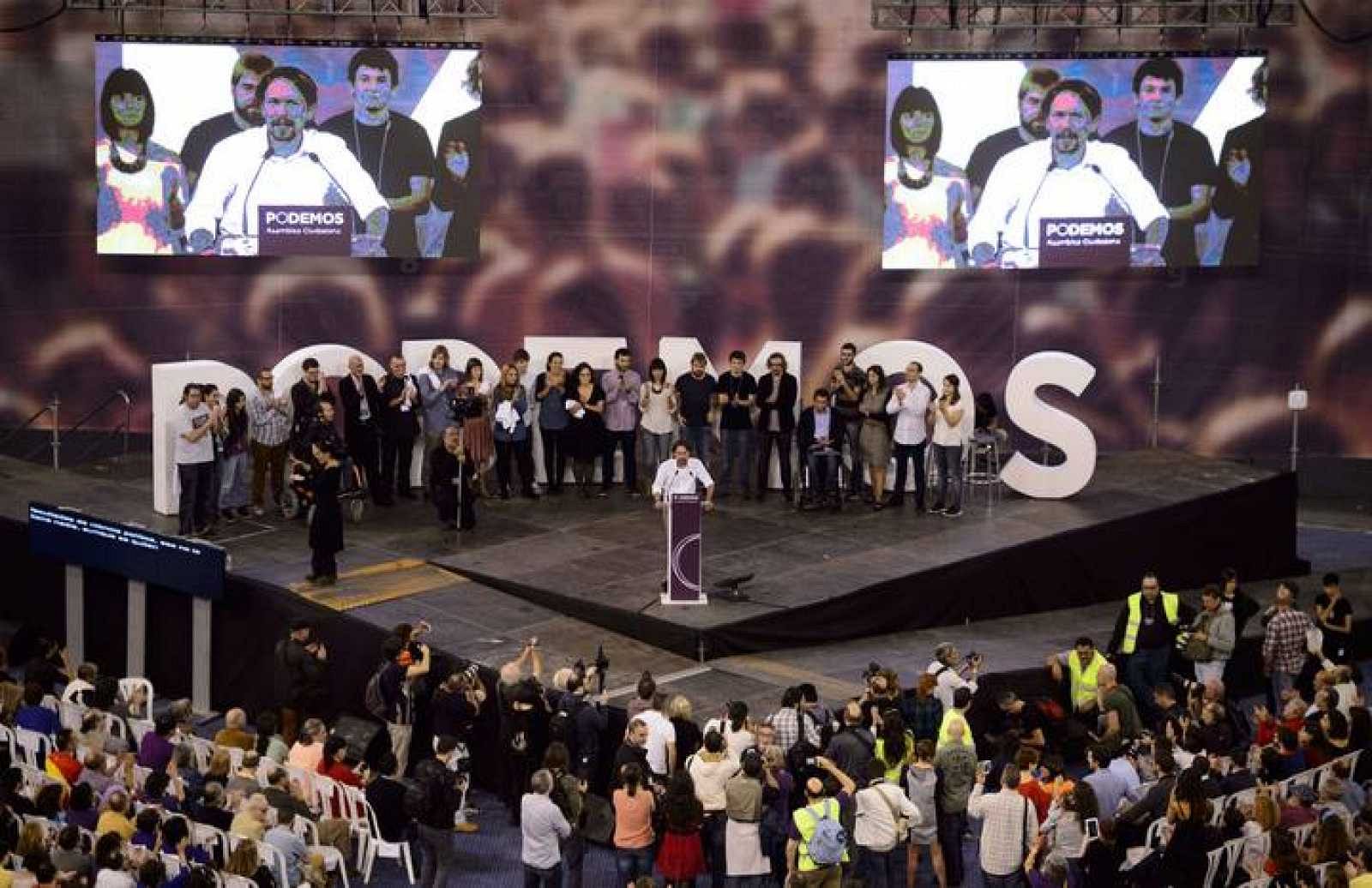 De Vistalegre a Alcorcón: así llega Podemos a su IV asamblea - La hora de La 1 | Ver