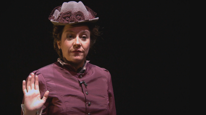 RTVE Igualdad - Emilia Pardo Bazán a escena en el Teatro del Barrio
