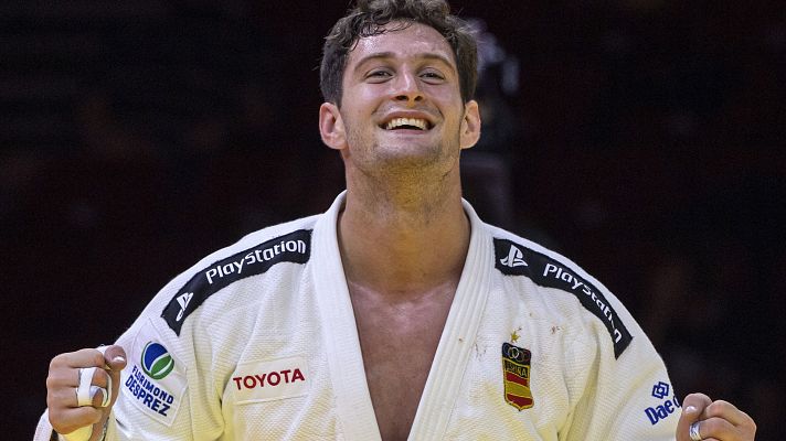 Telediario 1 - Niko Sherazadishvili, en RTVE: "El oro es la satisfacción de una competición perfecta"