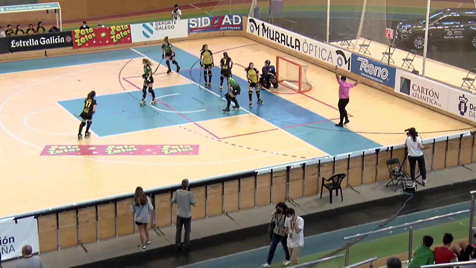Hockey patines - Copa de la Reina. 1/4 final: Generali HC Palau Plegamans - CHP Bigues i Riells - ver ahora