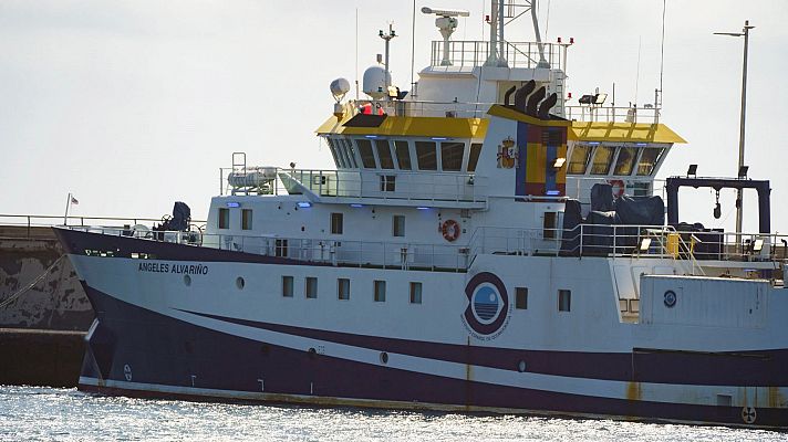 Informativo 24h - El 'Angeles Alvariño' hace una escala técnica