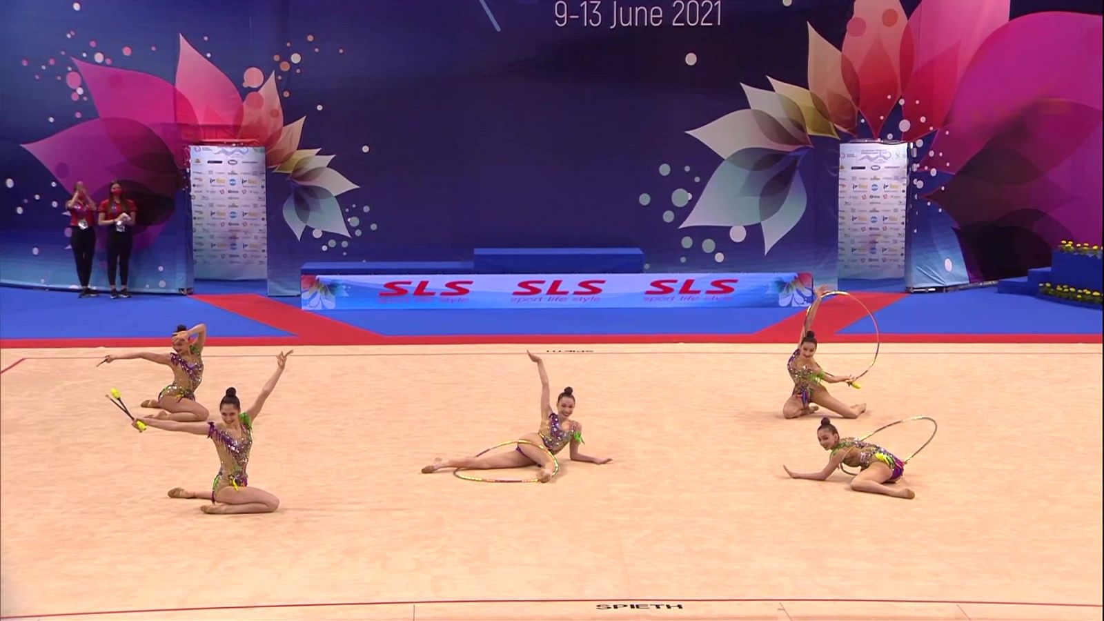 Gimnasia rítmica - Campeonato de Europa. Final conjuntos Grupo A  - ver ahora