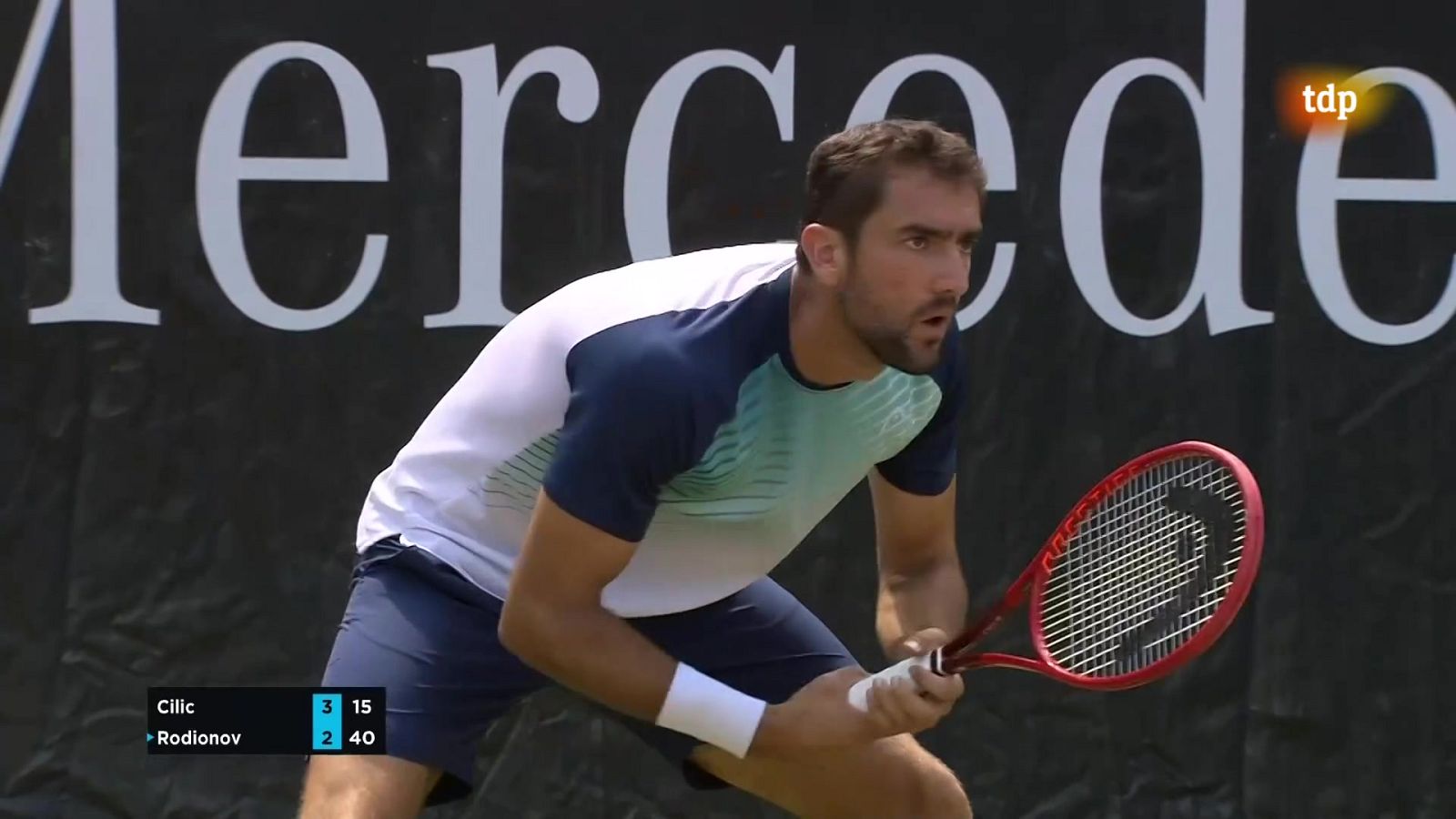 Tenis - ATP 250 Torneo Stuttgart. 2ª Semifinal: Marin Cilic - Jurij Rodionov - ver ahora