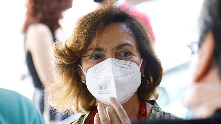 Telediario 1 - El Gobierno y la Generalitat cargan contra PP, Vox y Cs por la manifestación en Colón