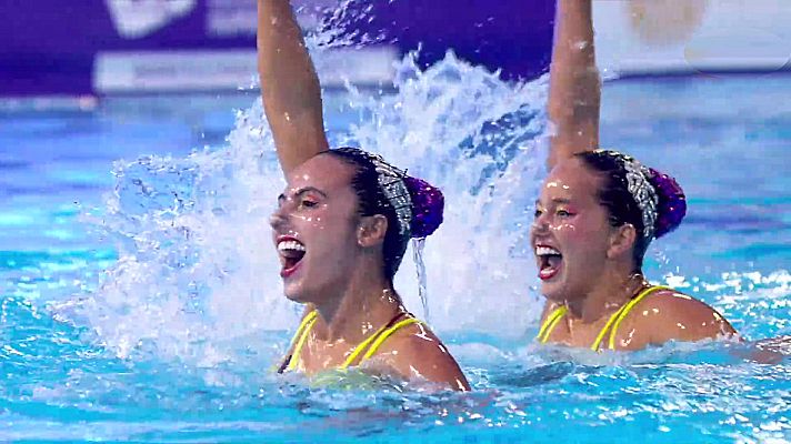 Natación - Clasificación olímpica final rutina libre duos