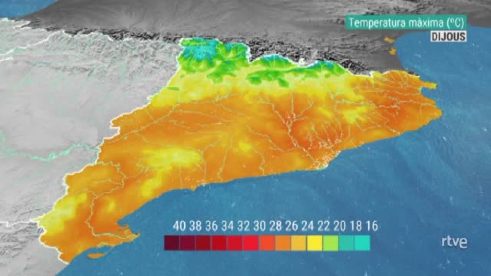 Evolució de les temperatures màximes | Veure