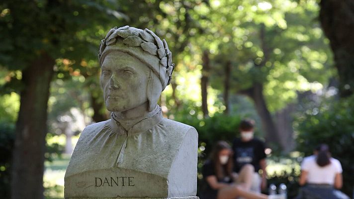 Telediario 2 - La 'Divina Comedia' de Dante orbitará en el firmamento