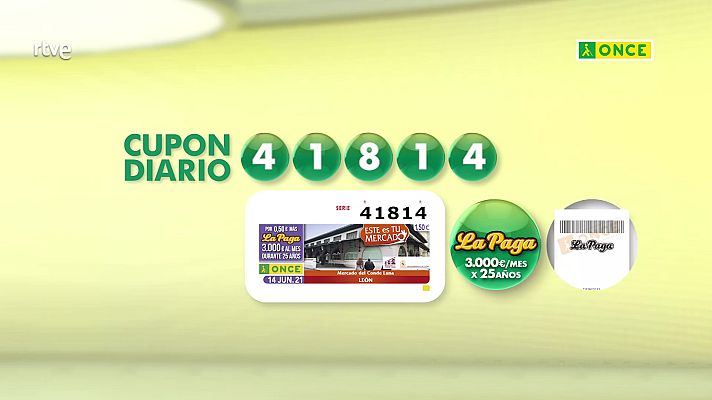 Sorteos ONCE - Sorteo ONCE - 14/06/21