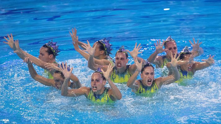 Telediario 2 - La natación artística española está de moda