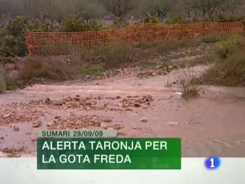 L'Informatiu. Informativo Territorial de la C.Valenciana (28/09/09)