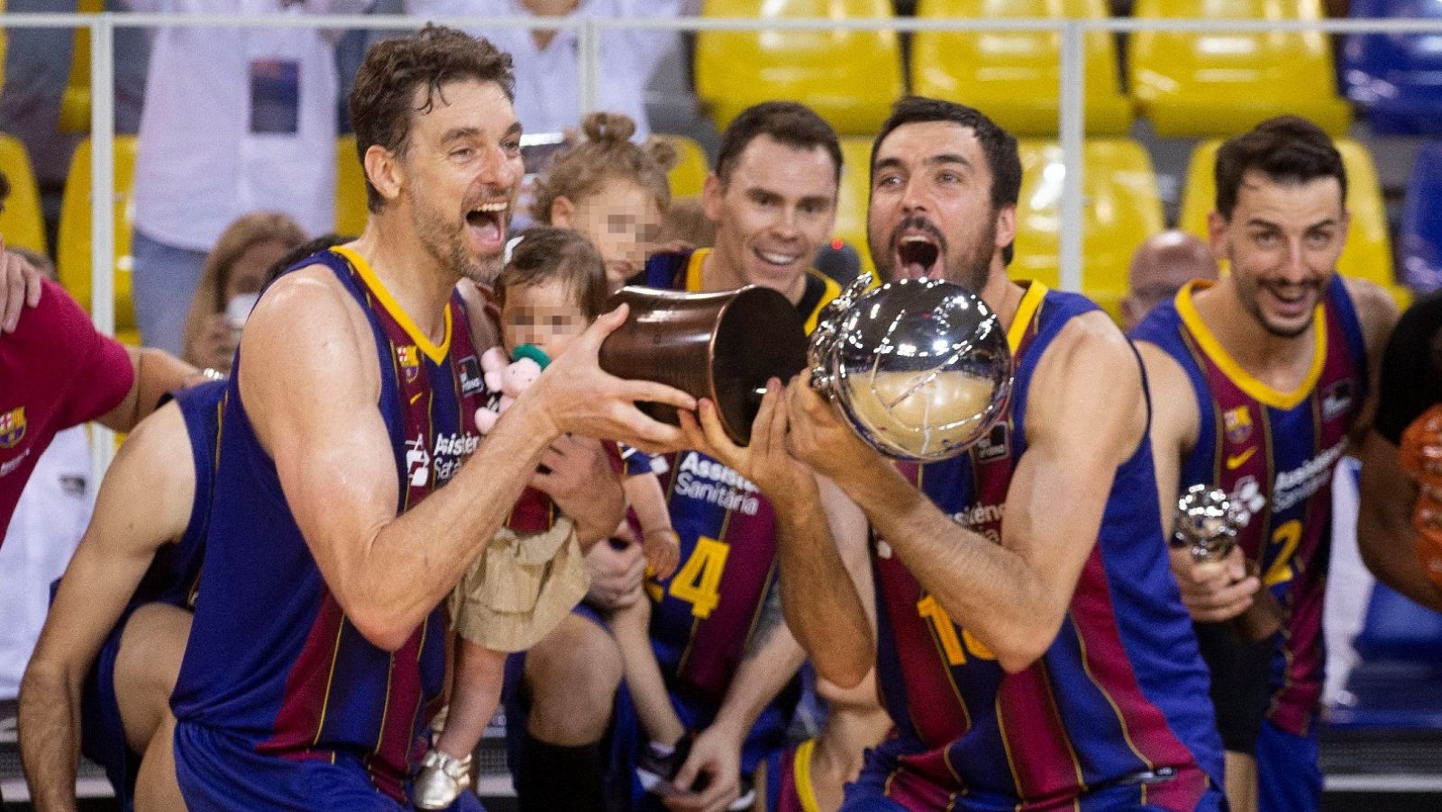 Pau Gasol gana otra Liga Endesa 20 años después | Ver