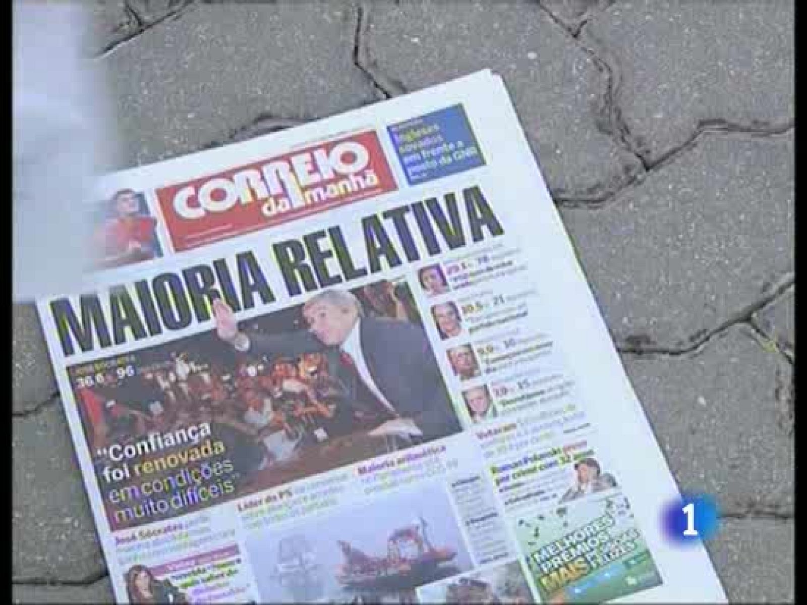 Triunfo del primer ministro portugués, José Sócrates | Ver