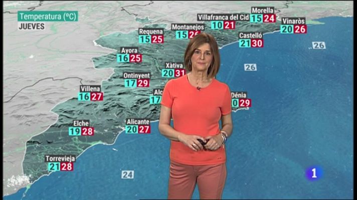 L'informatiu - Comunitat Valenciana - El tiempo en la Comunitat Valenciana - 16/06/21