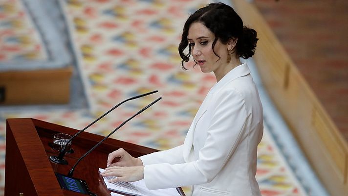 Informativo 24h - Ayuso anuncia que su gobierno no tendrá vicepresidencia y promete la "mayor rebaja impuestos de la historia"