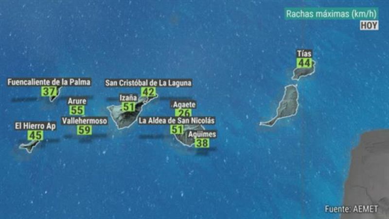 El tiempo en Canarias - 17/06/2021