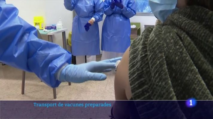 L'Informatiu - Un estudi avala el transport de vacunes d'ARN missatger ja preparades sense risc