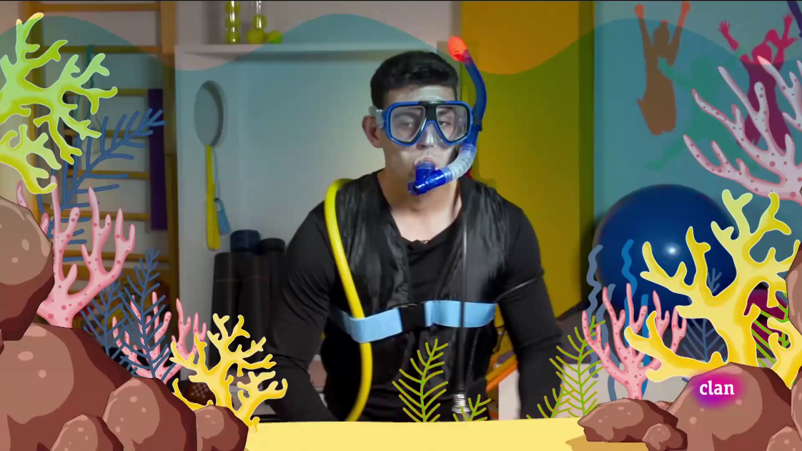 Aprendemos en Clan - EDUCACIÓN FÍSICA - Bajo el mar - RTVE.es - Aprendemos en Clan | Ver