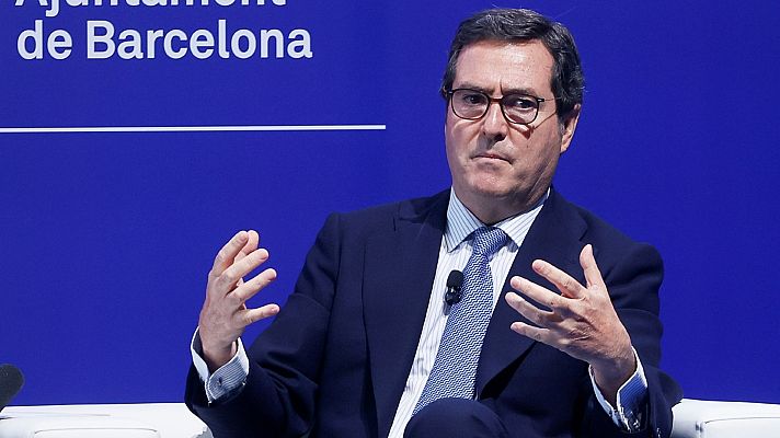 Telediario 1 - Garamendi vería positivos los indultos si llevan a "que las cosas se normalicen"