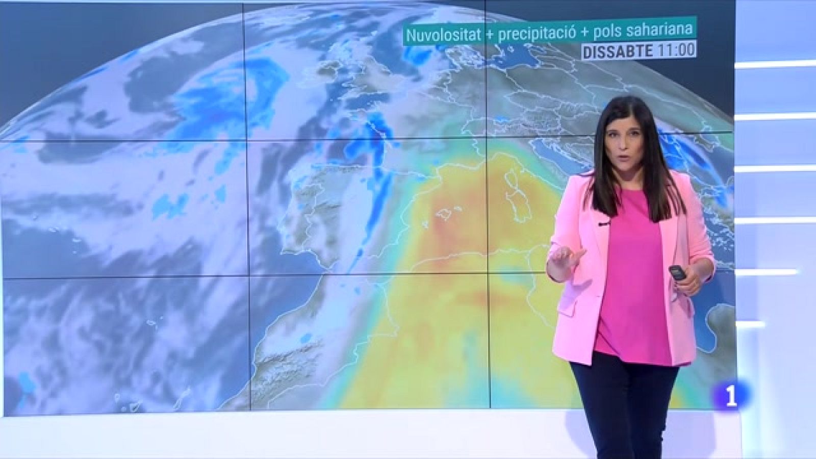 El Temps (18/06/2021) - Pols sahariana, ruixats, calor i xafogor pel cap de setmana