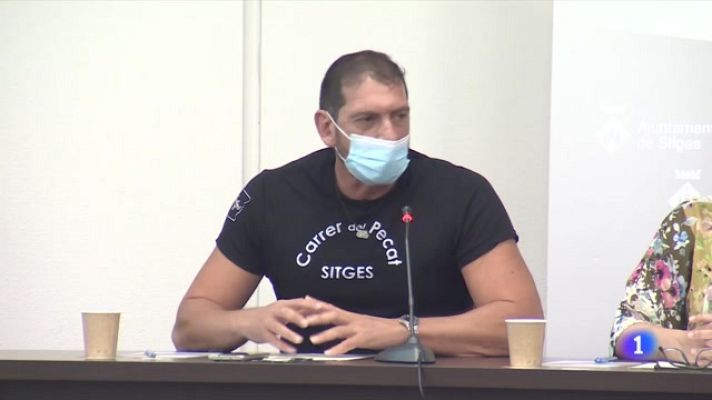 L'Informatiu - Cap contagiat a l'assaig clínic de Sitges per reobrir l'oci nocturn