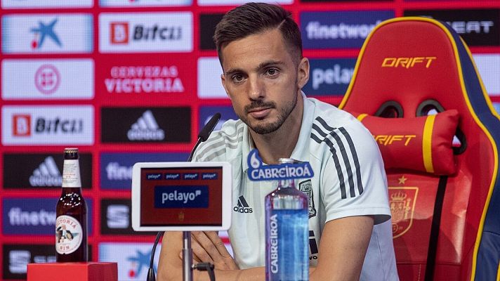 Telediario 1 - Sarabia: "Ramos es un referente en la selección y en todos los sitios, encantados de que pueda venir al PSG"