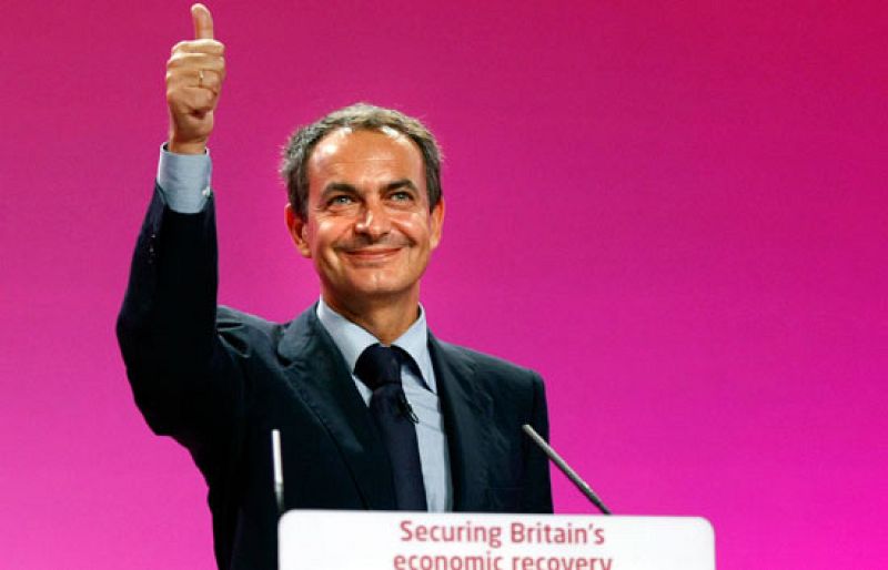 Zapatero se reúne en Brighton con Gordon Brown | Ver