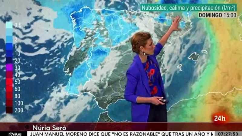 Las lluvias fuertes continuarán en Galicia y en Pirineos - El tiempo | Ver